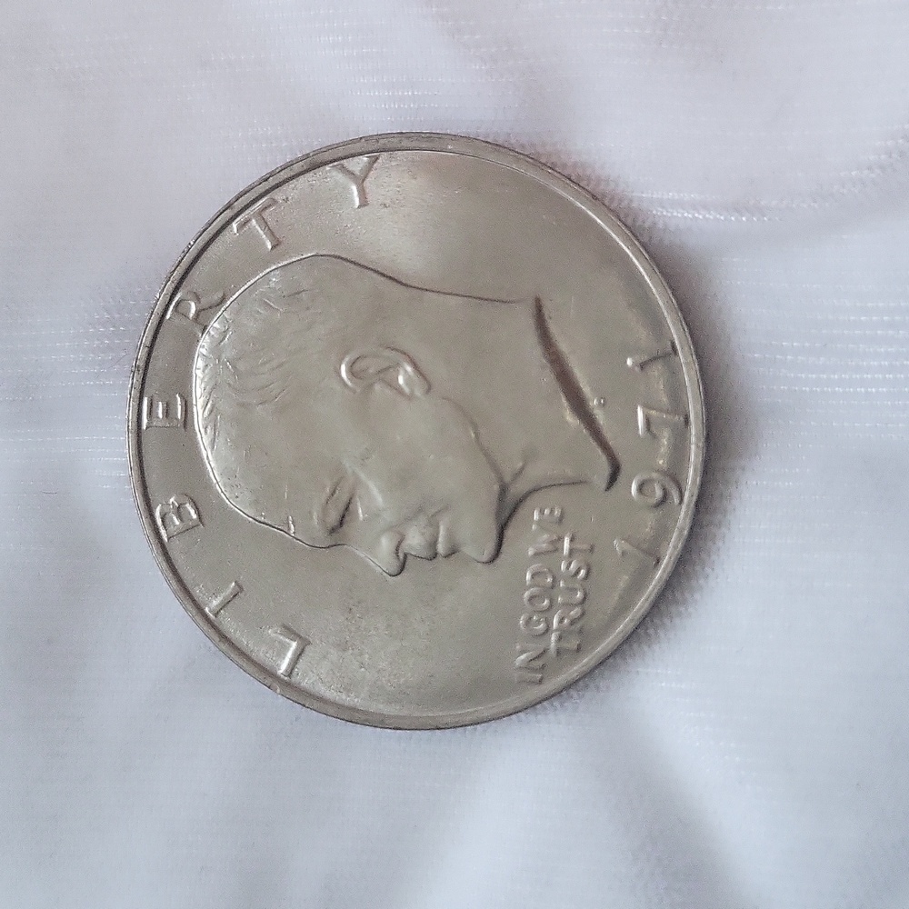 Vtg 1971 D One Dollar Coin US